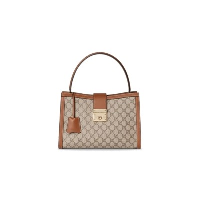 GUCCI PADLOCK FABRIC LARGE SHOULDER BAG ‎838991 (31*21*11cm)